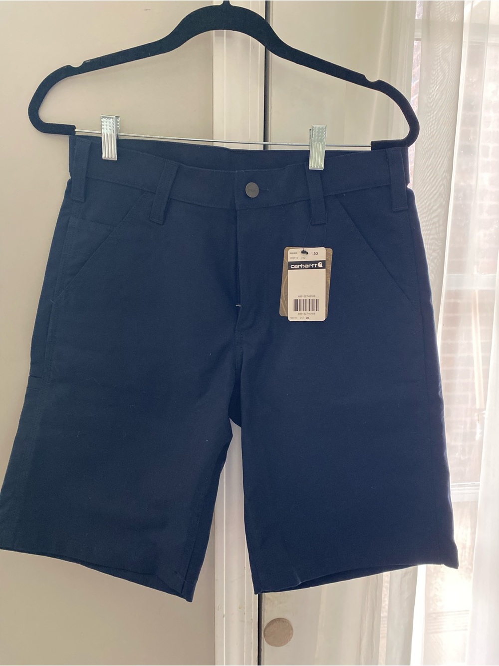 Carhartt Men’s Navy Utility Bermuda Shorts